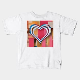 Heart Collage Kids T-Shirt